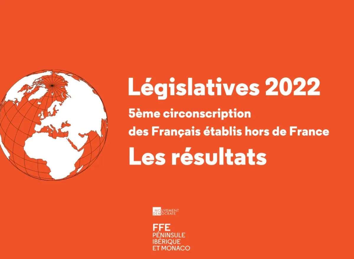 Législatives 2022 : résultats des élections dans la 5ème circonscription des Français établis hors de France